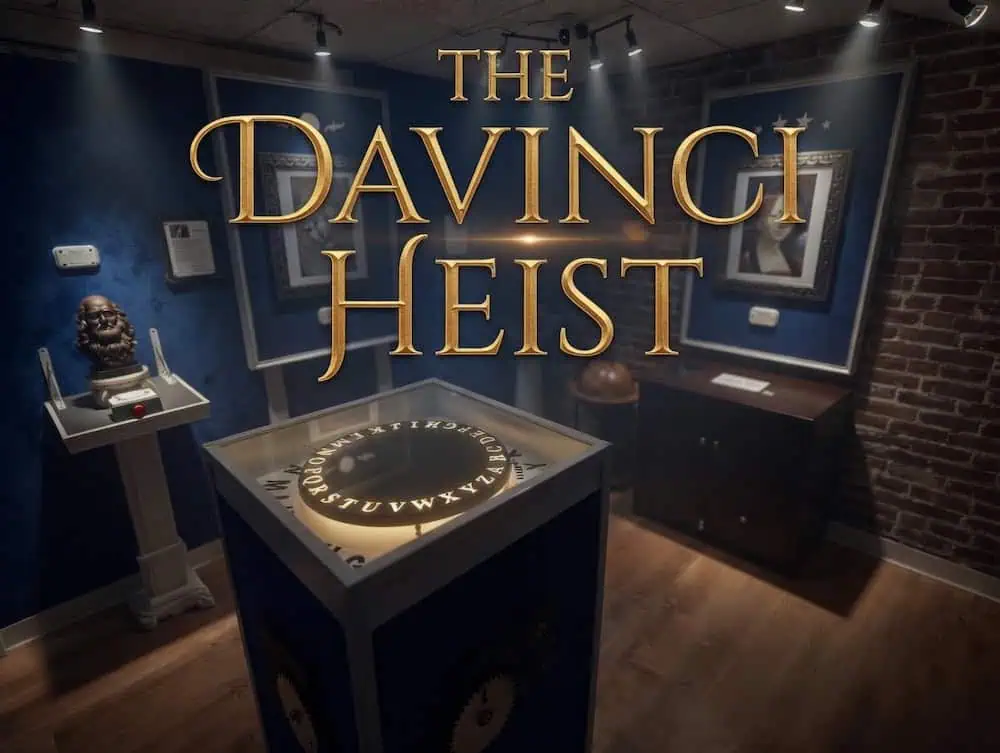 The DaVinci Heist Escape Room